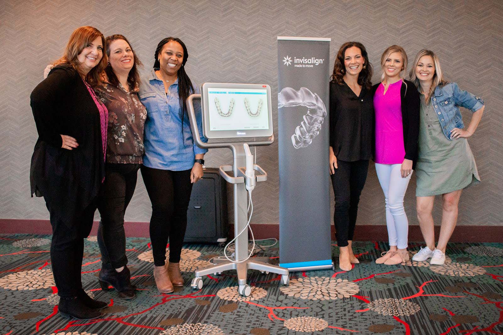 Kansas City Smiles Doctors and staff at Invisalign Continuing Education 